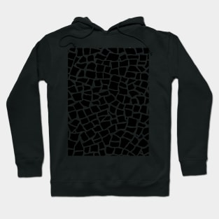 British Mosaic Black and White Hoodie